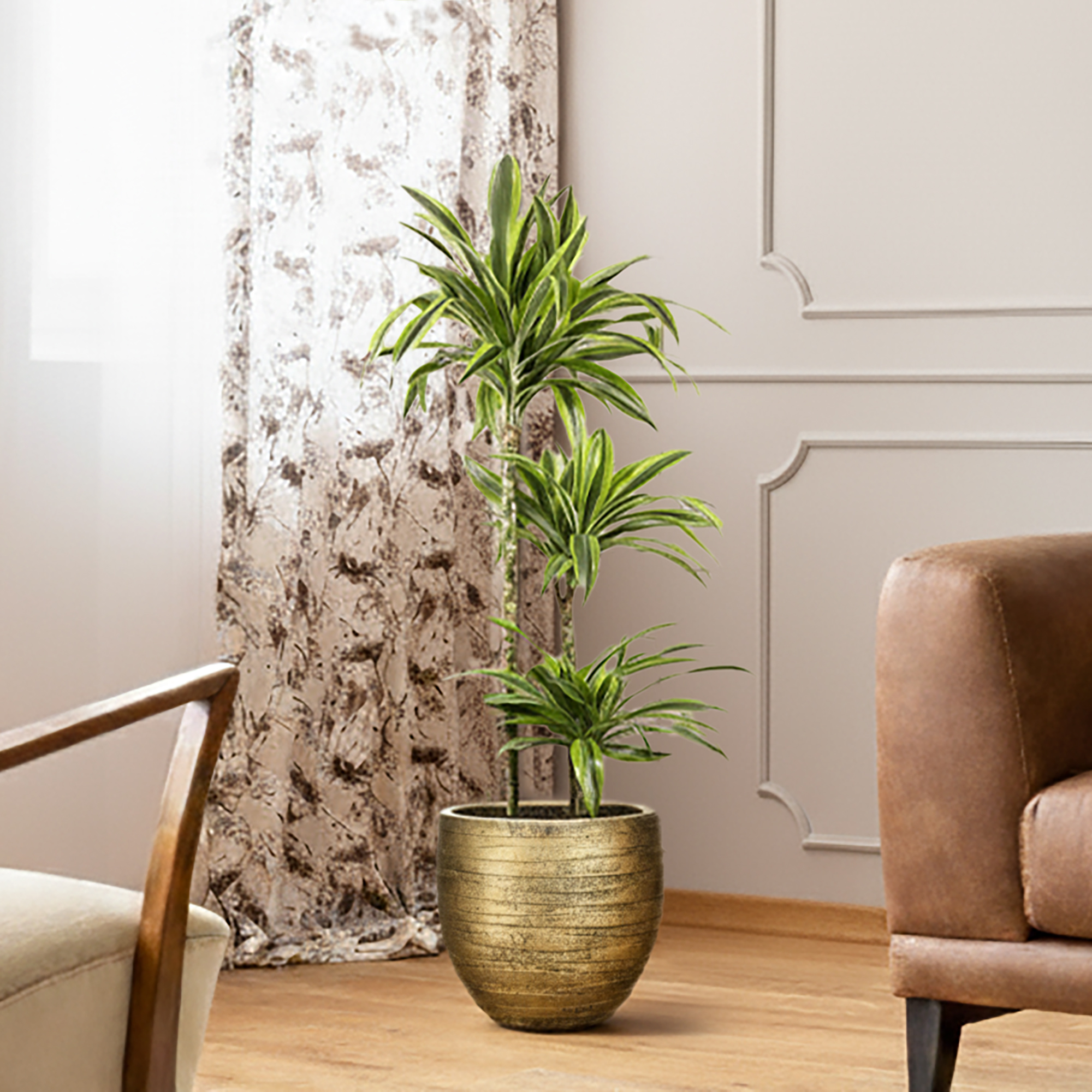 IDEALIST Lite Row Style Round Indoor Planter