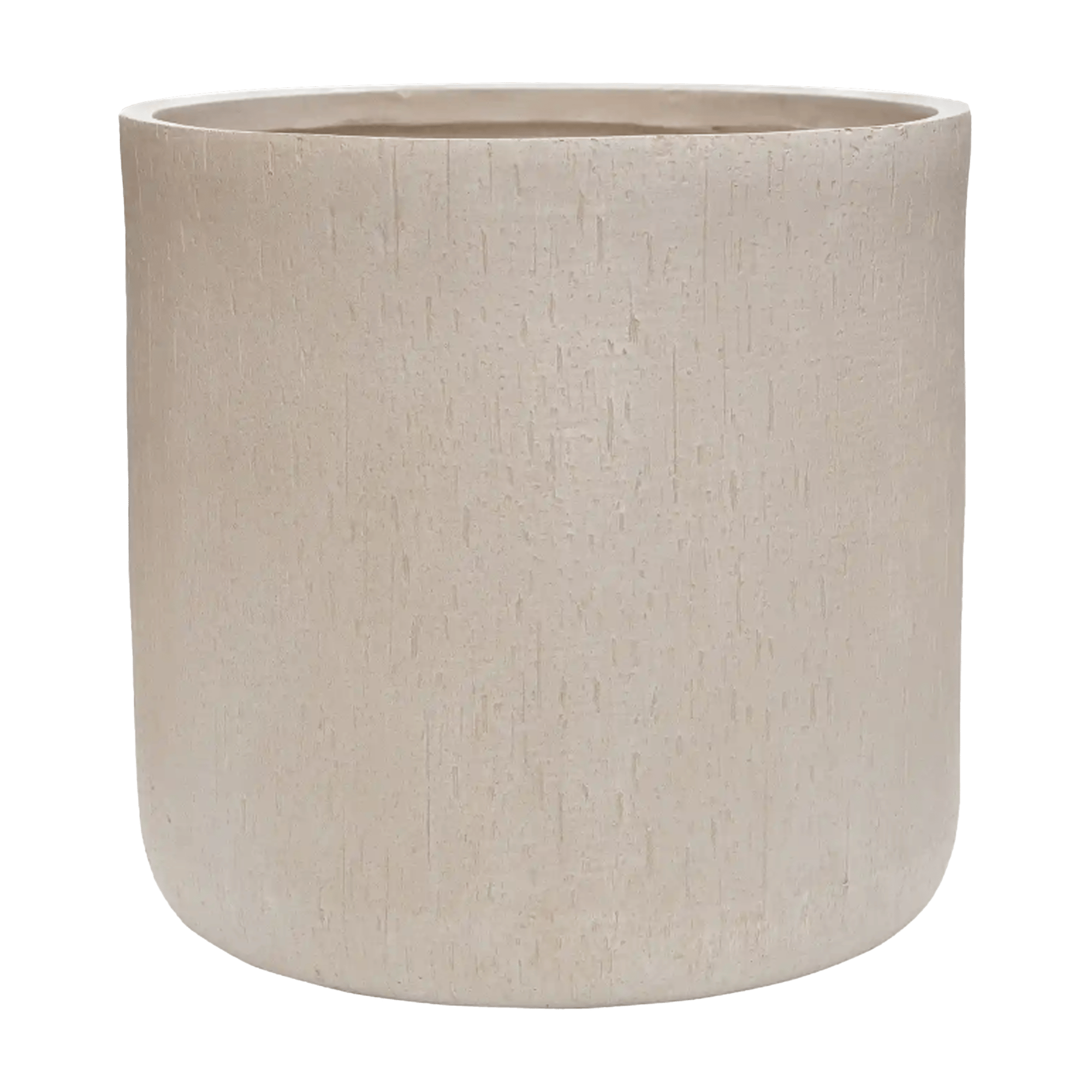 Raindrop Fibreclay Cylinder Planter | Indoor and Outdoor Plant Pot