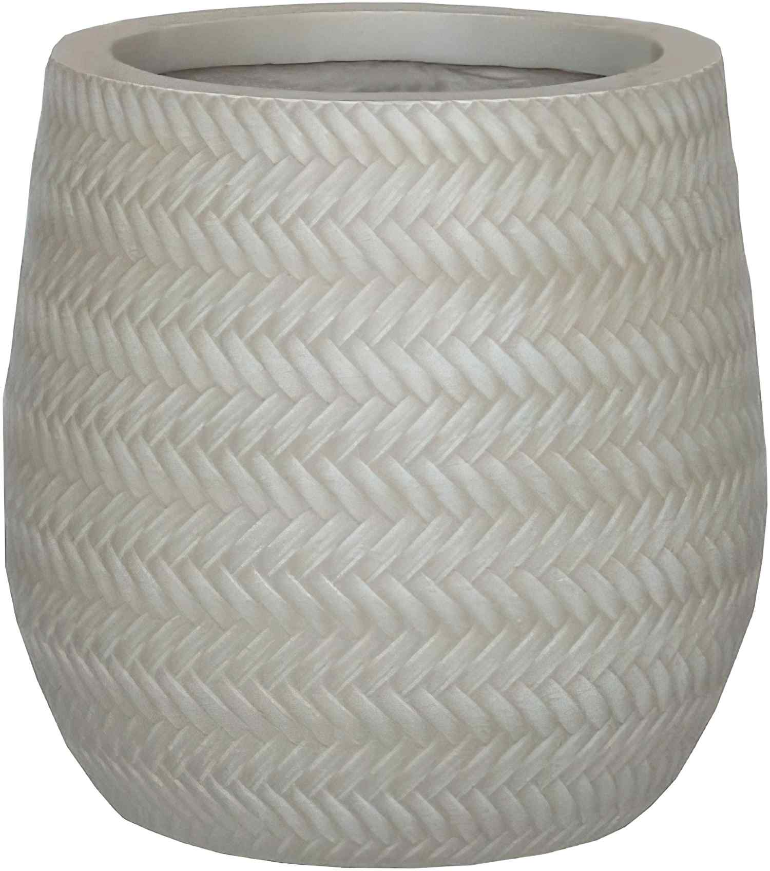 IDEALIST Lite Plaited Style Table and Hanging Plant Pot Dual Use Indoor Egg Planter