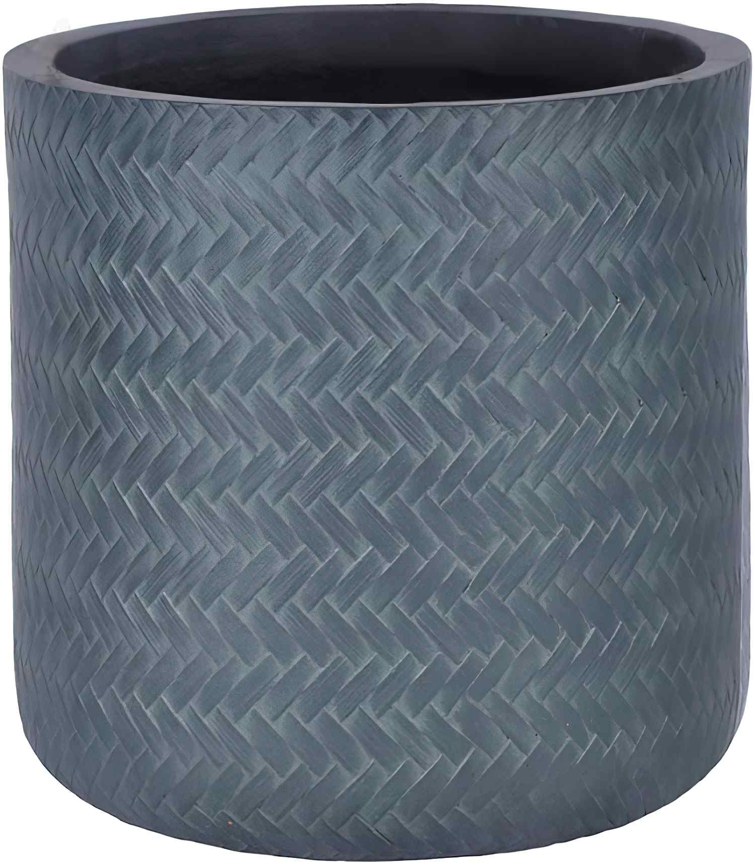 IDEALIST Lite Plaited Style Table and Hanging Cylinder Round Plant Pot Dual Use Indoor Planter
