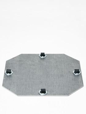 Wheelplates Fixed castor