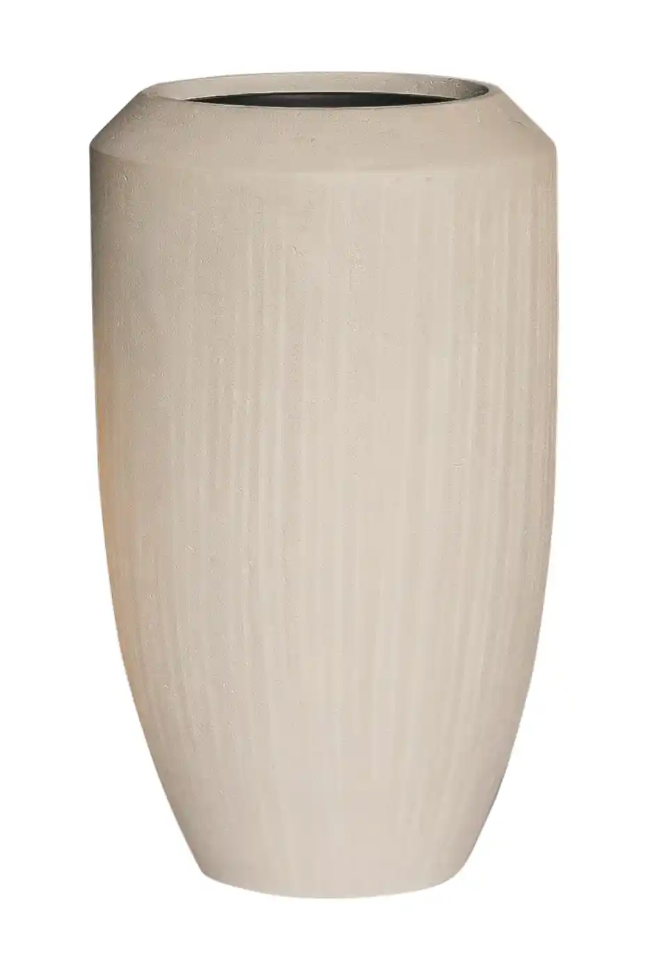 Polystone Tall Planter + Liner | Indoor and Outdoor Plant Pot