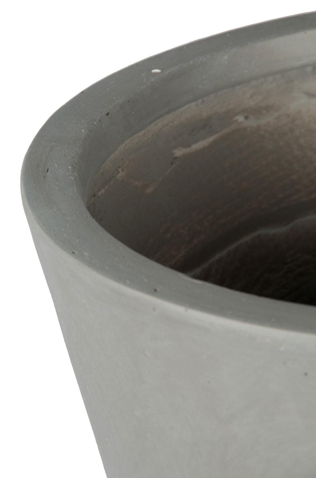 IDEALIST Lite Round Contemporary Light Concrete Planter