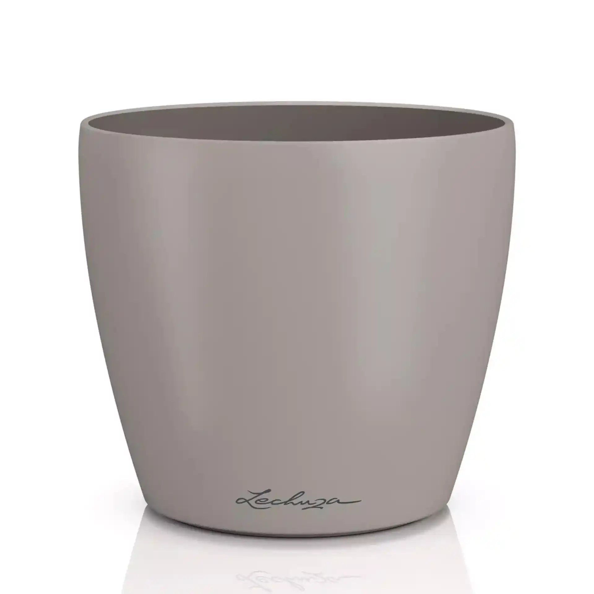 LECHUZA CLASSICO Color DECO Round Poly Resin Indoor Planter