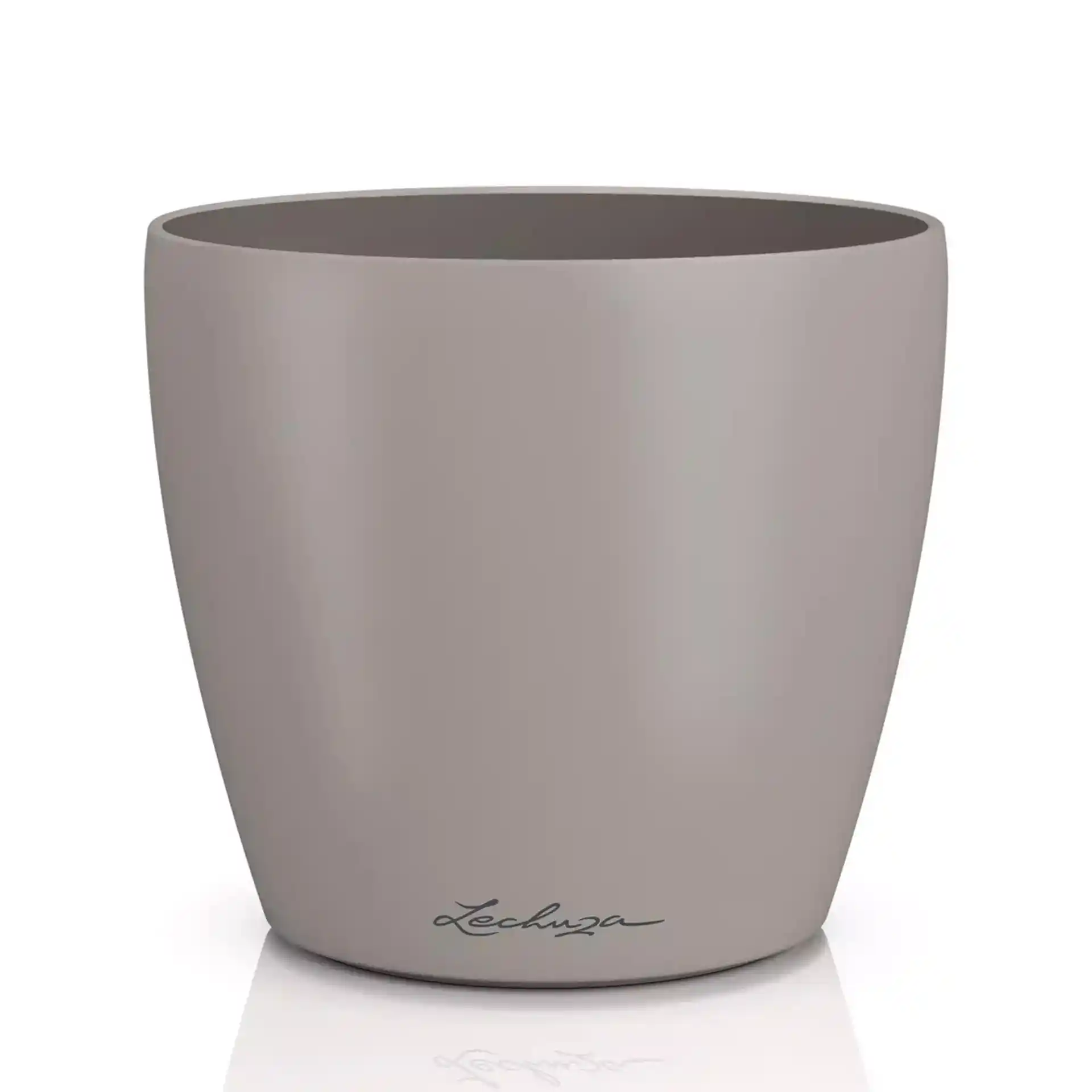 LECHUZA CLASSICO Color DECO Round Poly Resin Indoor Planter