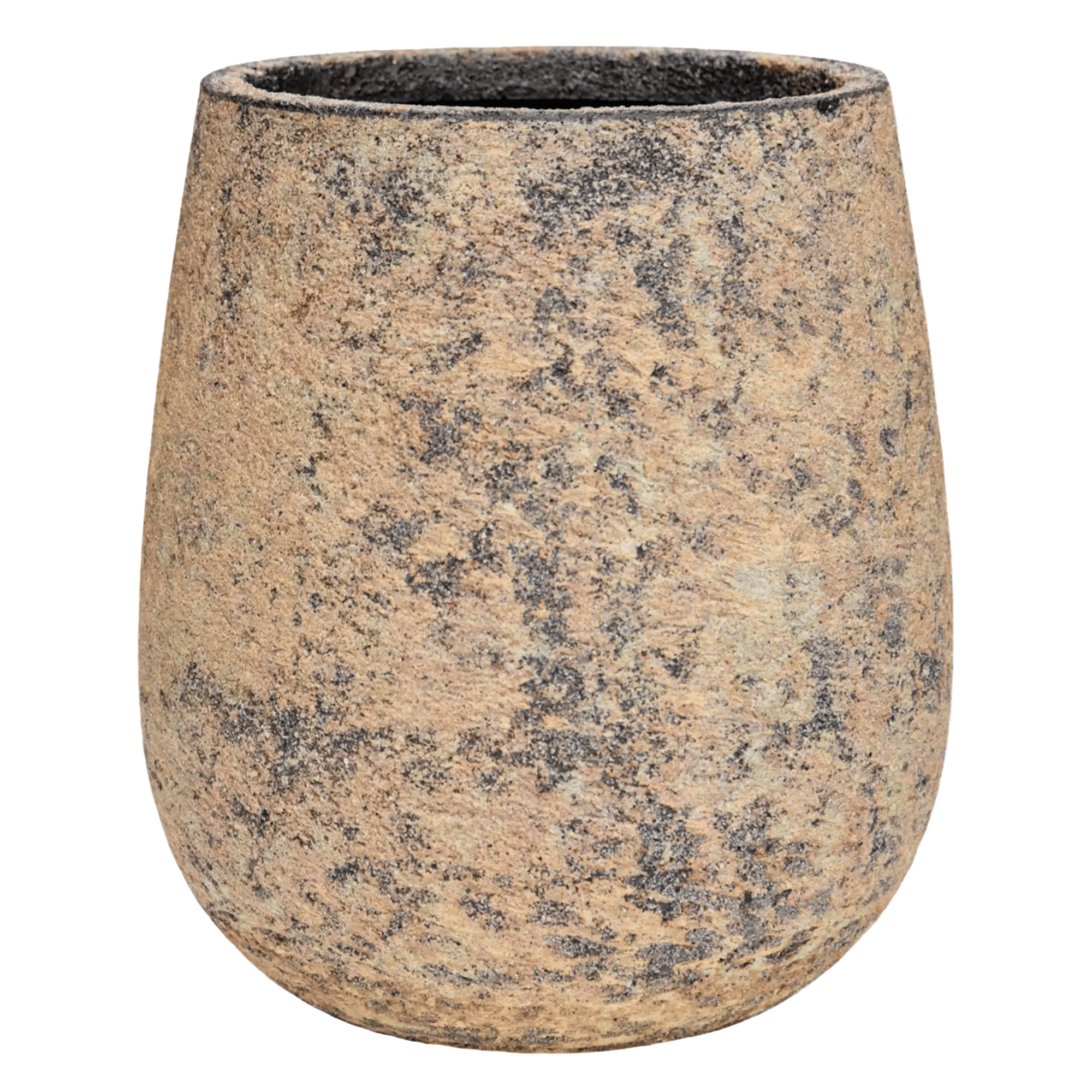 Atlas Round Planter | Fiberstone Indoor and Outdoor Plant Pot Vase