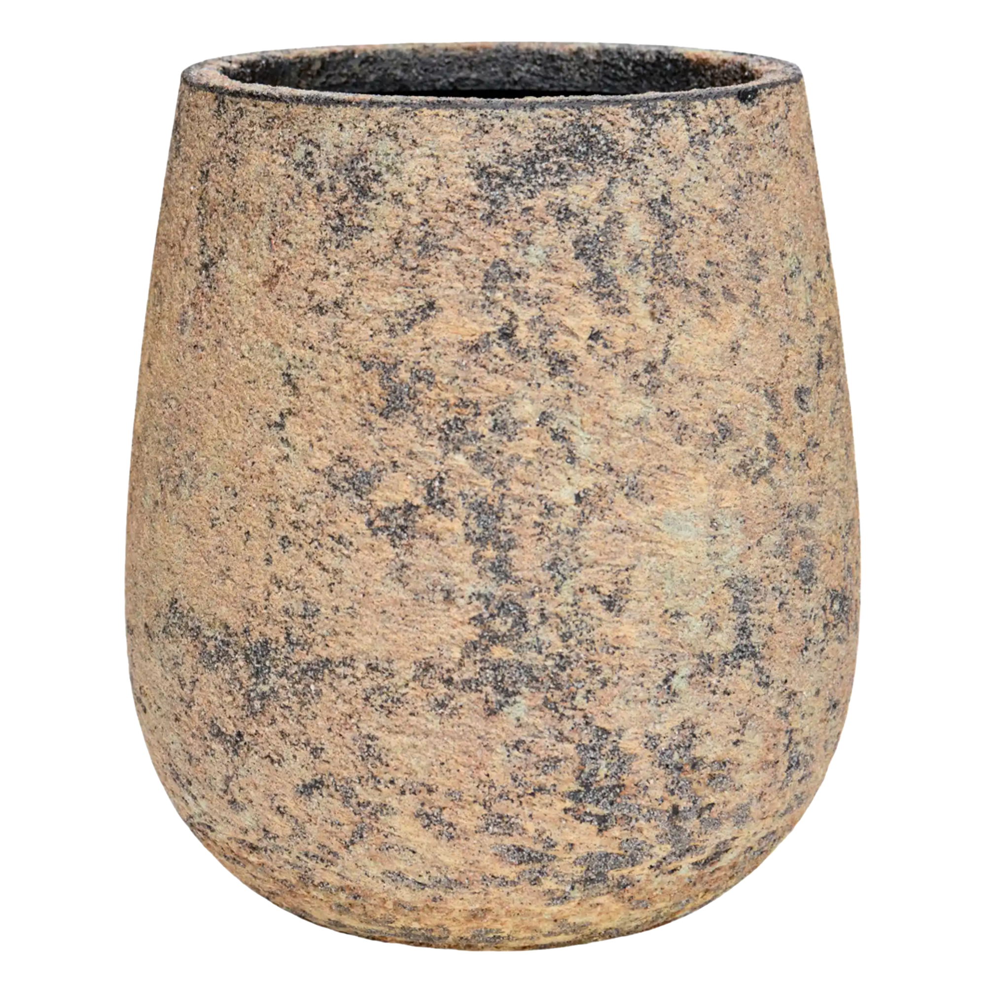 Atlas Round Planter | Fiberstone Indoor and Outdoor Plant Pot Vase