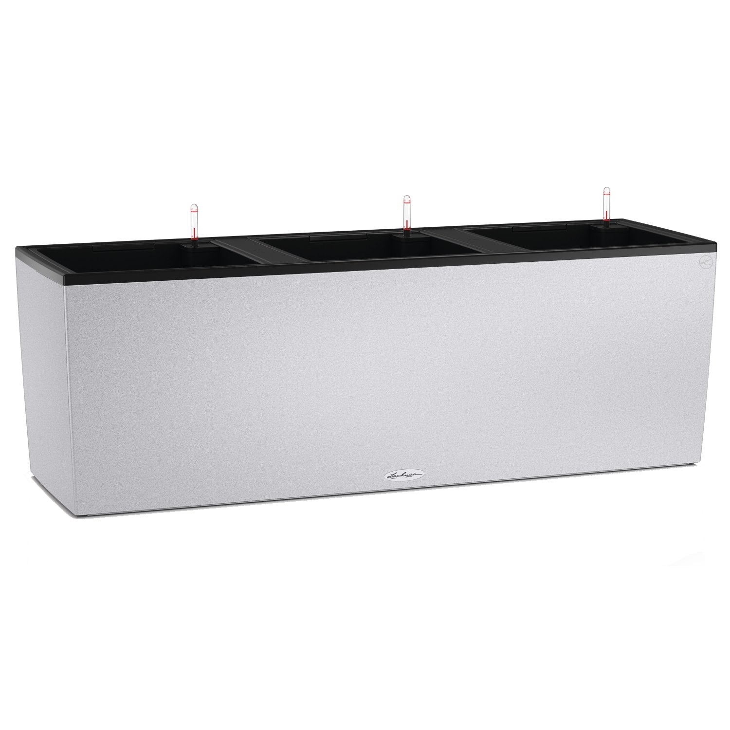 LECHUZA TRIO Stone Trough Poly Resin Self-watering Planter