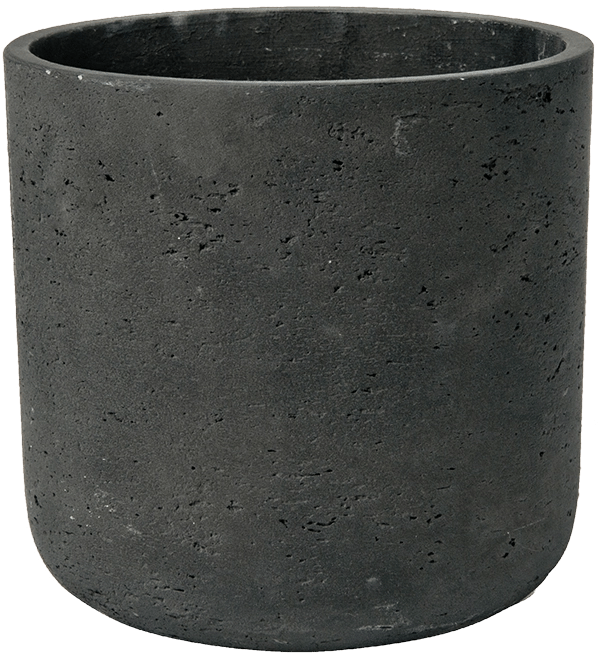 Rough Fibreclay Planter | Indoor and Outdoor Plant Pot Cylinder