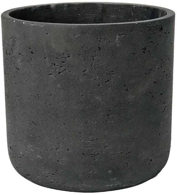 Rough Fibreclay Planter | Indoor and Outdoor Plant Pot Cylinder