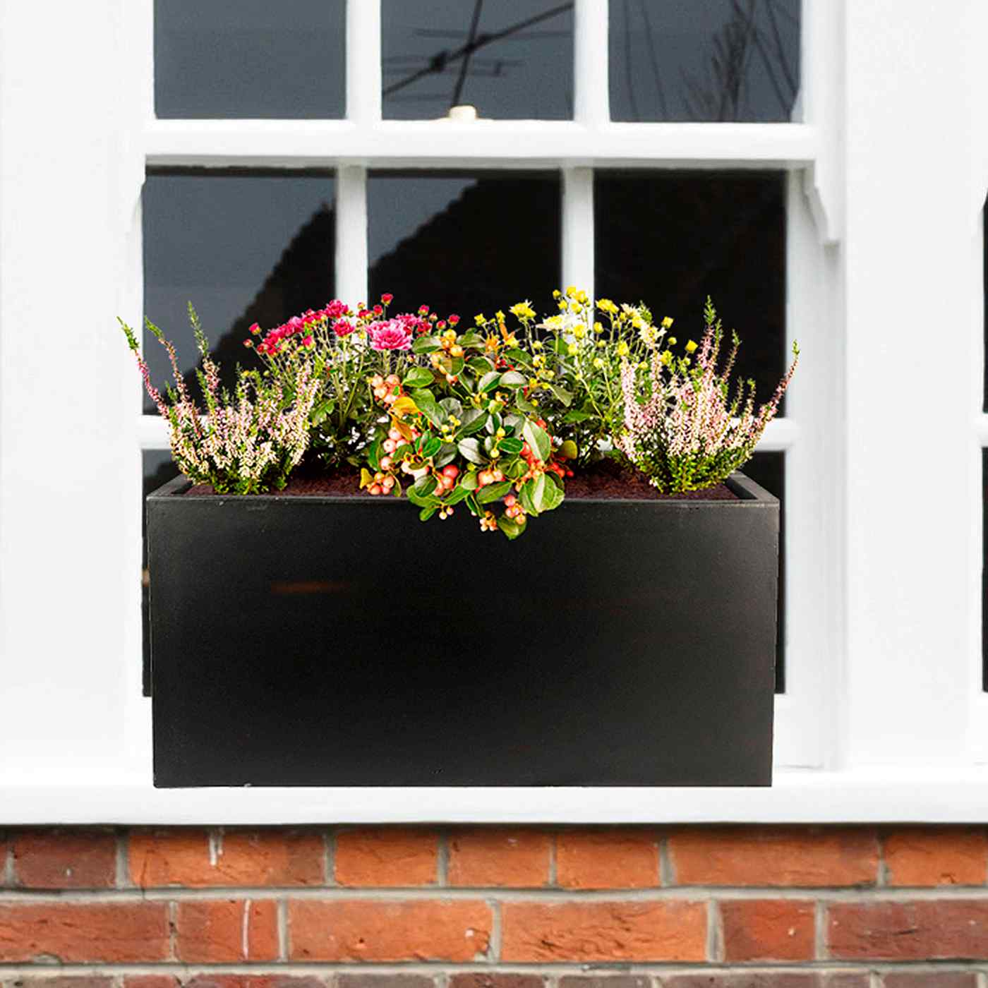 IDEALIST Lite Contemporary Light Concrete Trough Planter