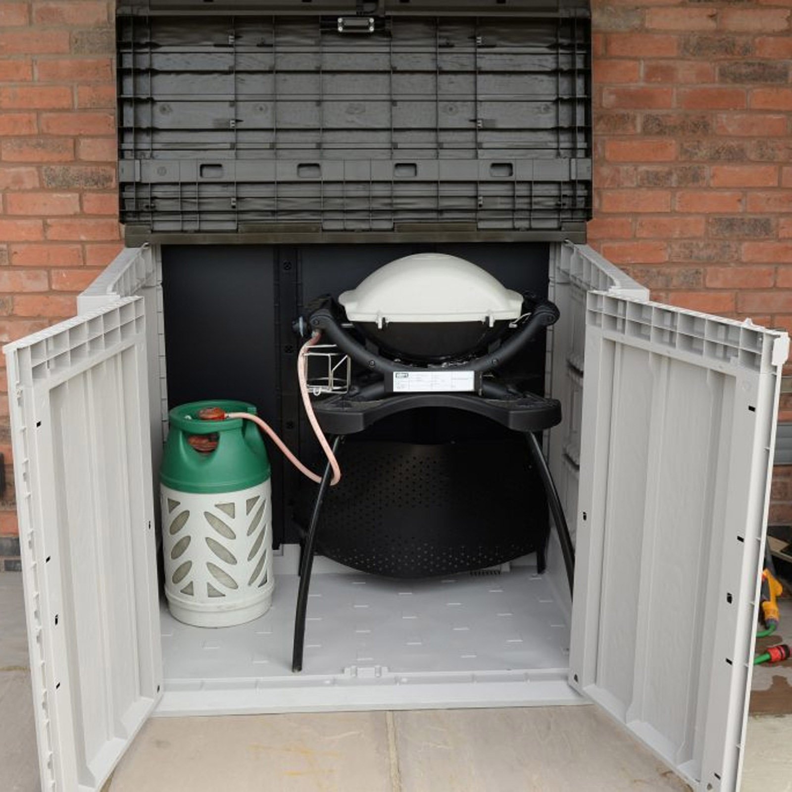 Outdoor Plastic Garden Storage Unit by Forest Garden