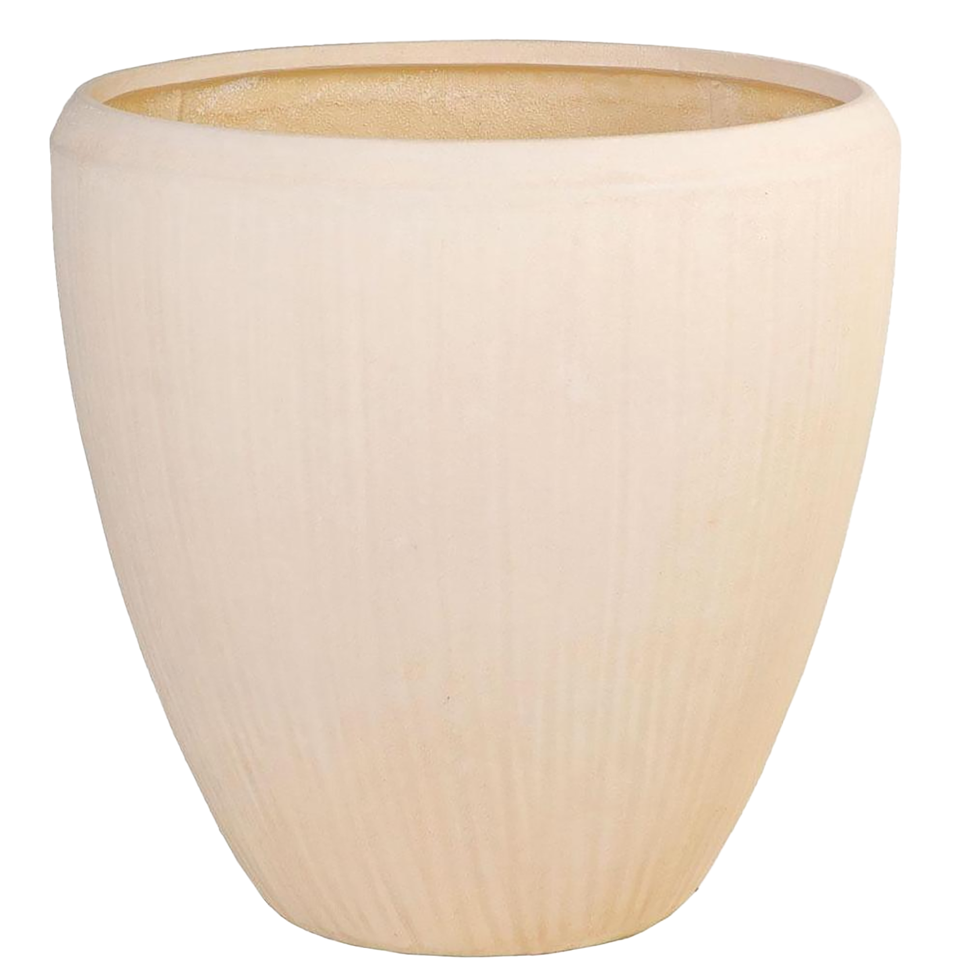 Composits Polystone Couple Round Indoor Planter Pot