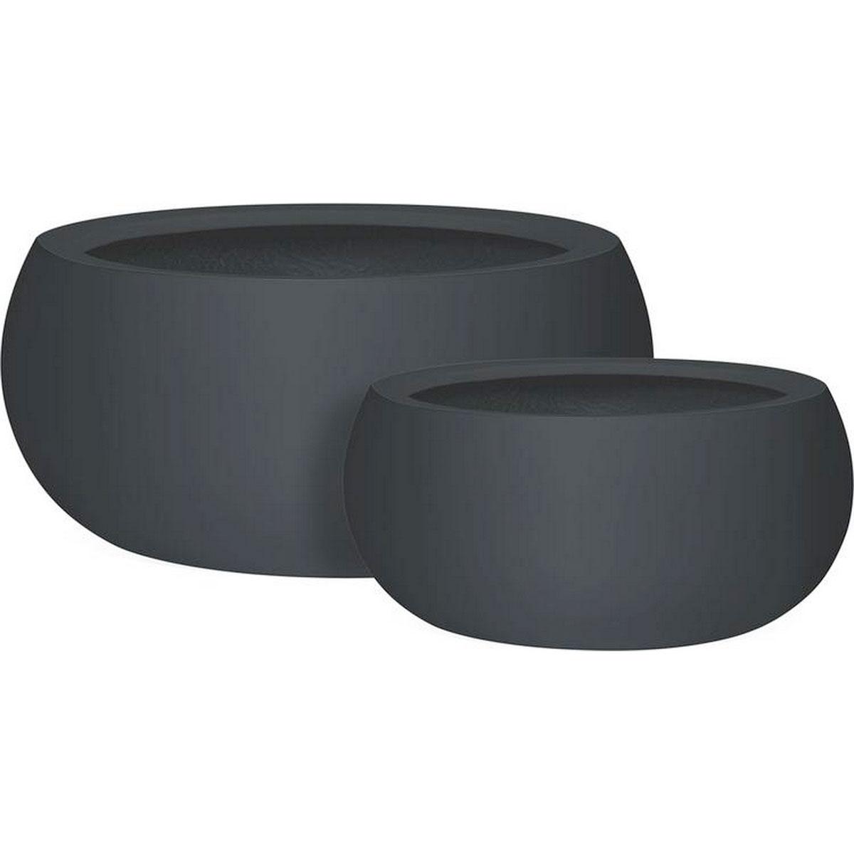 SHAPE Planting Bowl Bulbous GRP 2K coating Planter