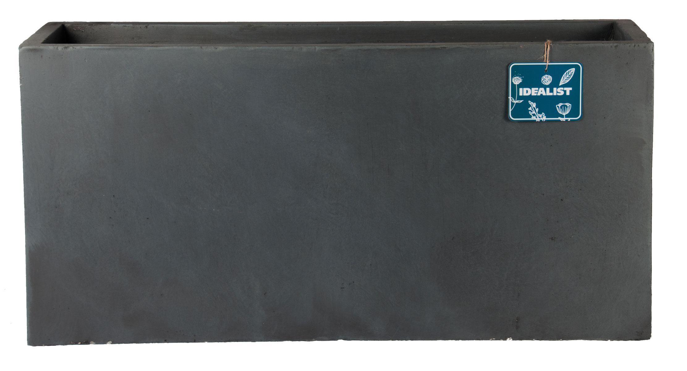 IDEALIST Lite Contemporary Light Concrete High Trough Planter