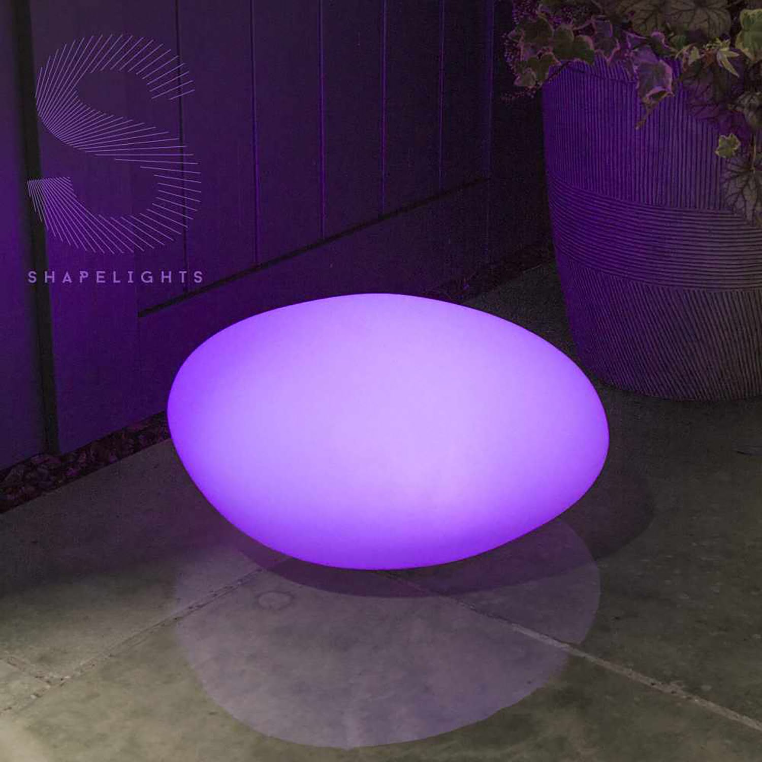 ShapeLights Pebble Premium Indoor/ Outdoor Solar Garden Lights