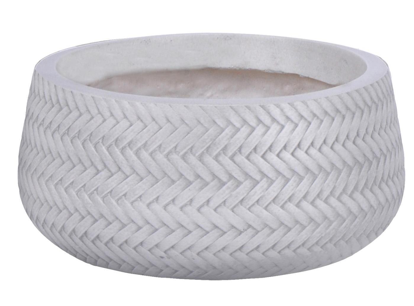 IDEALIST Lite Plaited Style Bowl Outdoor Planter