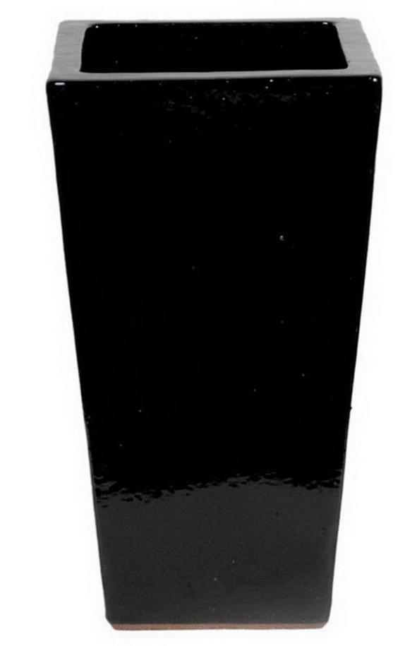 Ceramic Square Tall Glossy Planter Pot In/Out