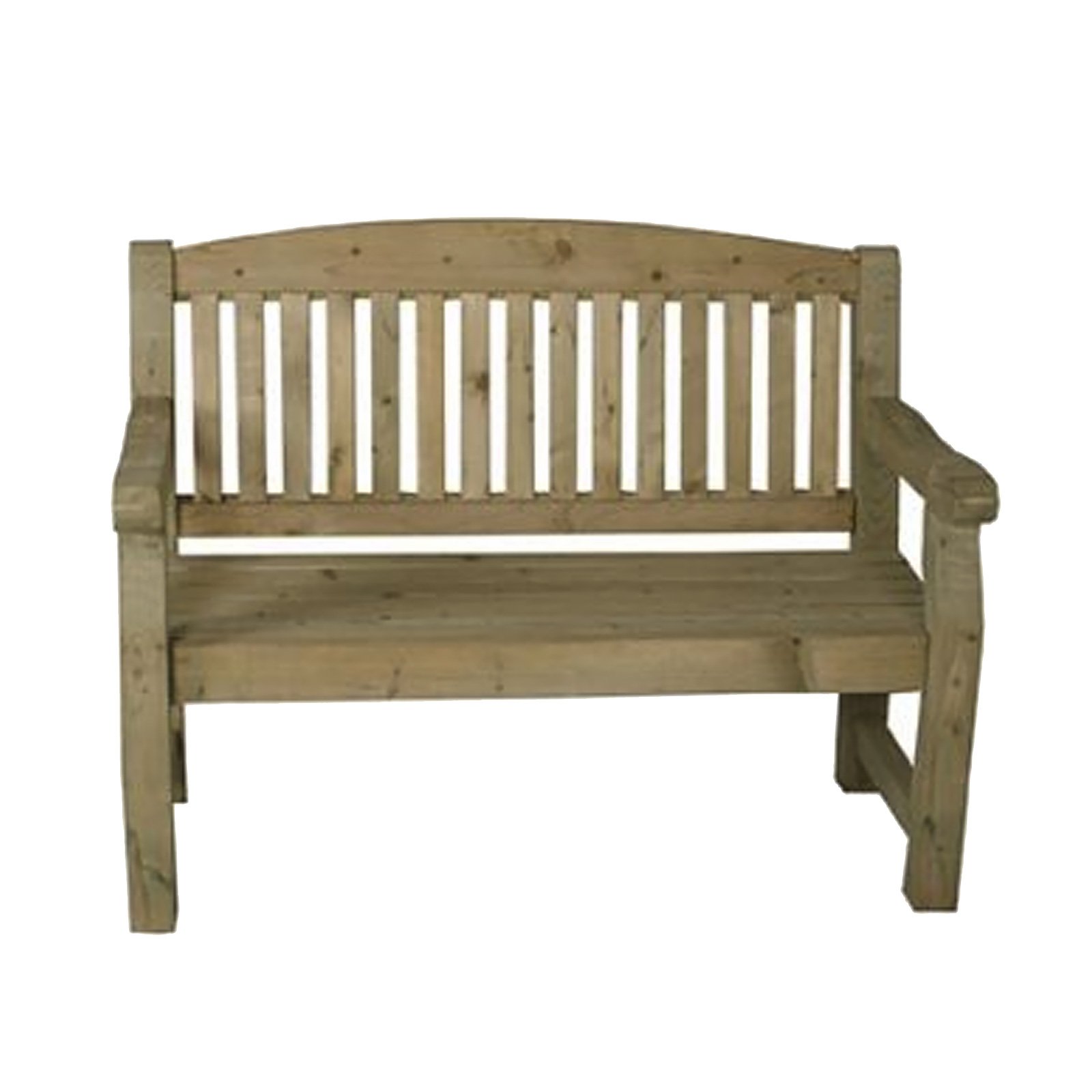 Outdoor Wooden Harvington Bench by Forest Garden