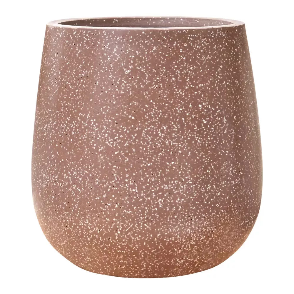 Terrazzo Balloon Fiberstone Planter | Indoor and Outdoor Plant Pot
