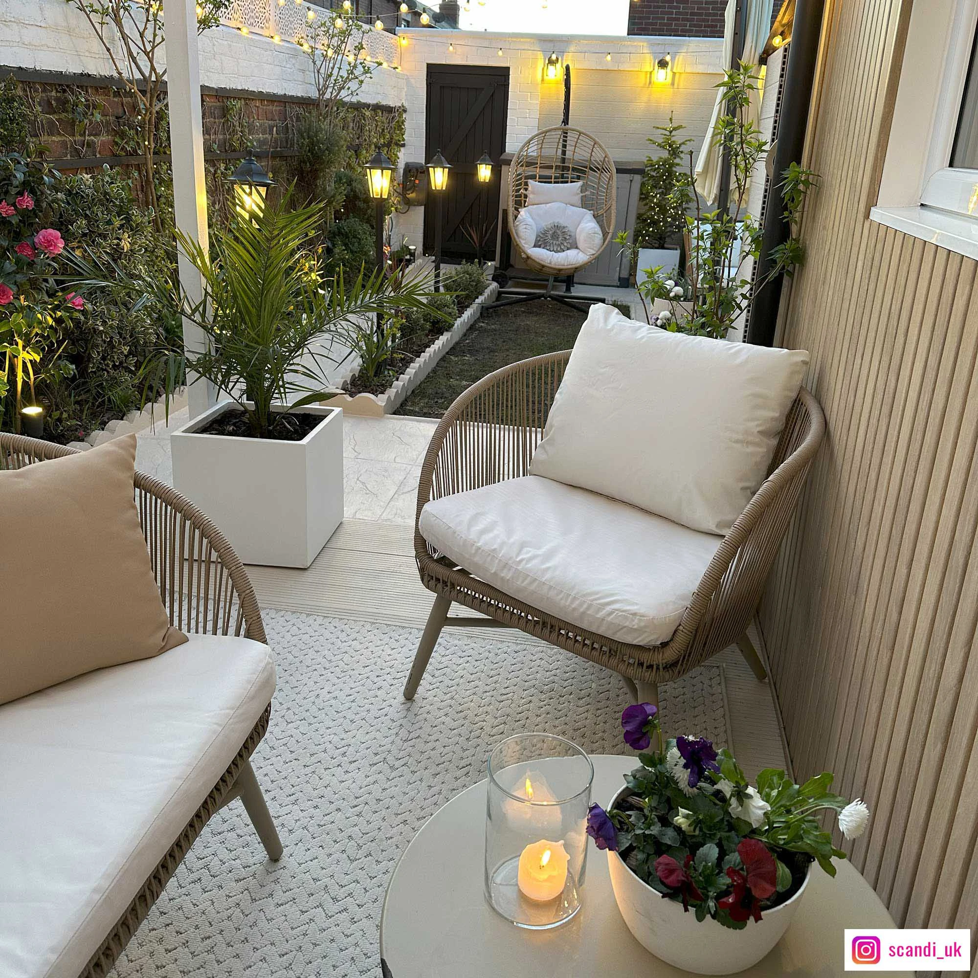 IDEALIST Lite Square Box Contemporary Light Concrete Planter