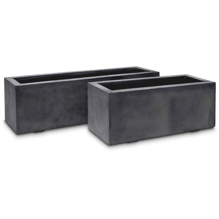 DIVISION Rectangle Outdoor Concrete GRC Planter
