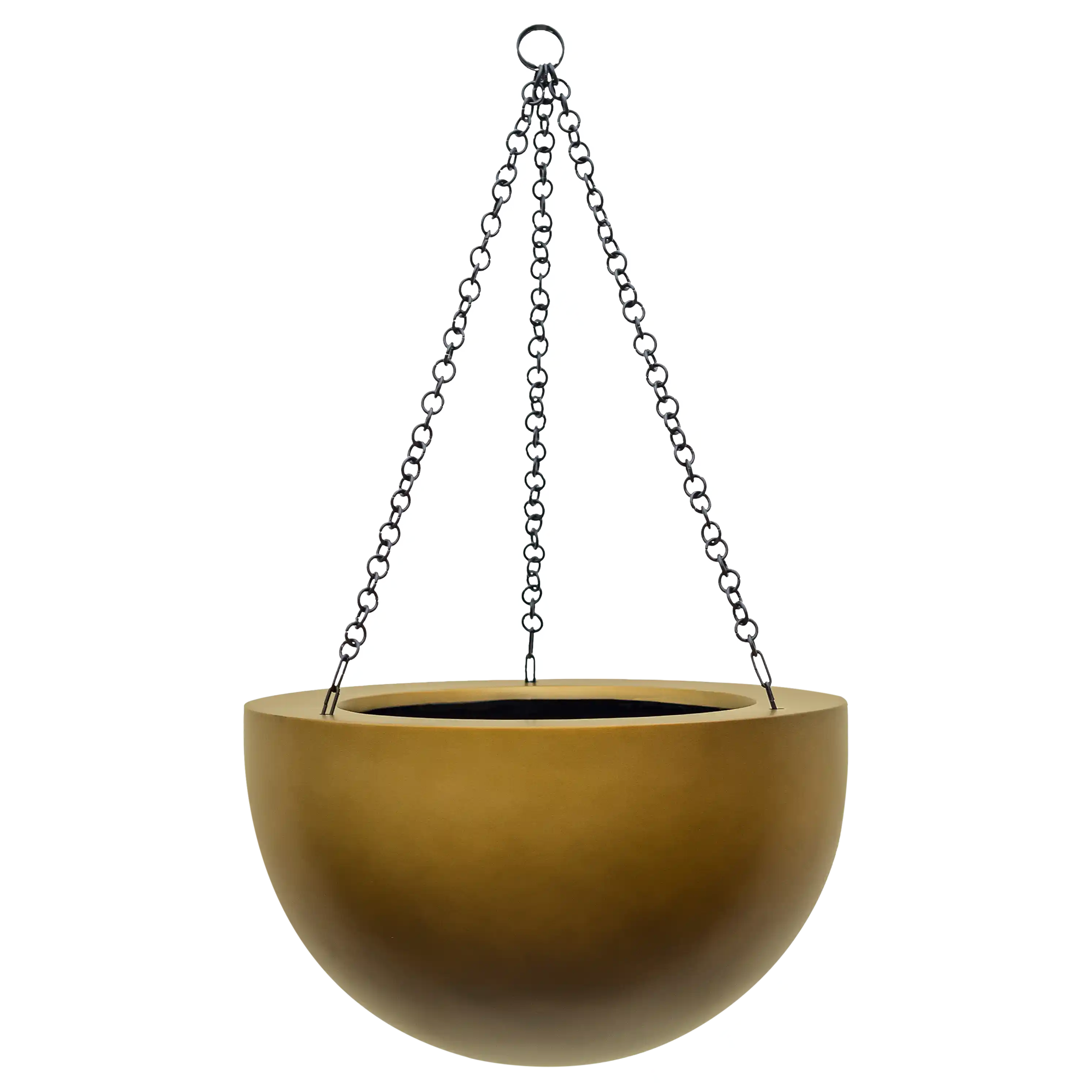 Gradient Hanging Bowl Planter | Polyresin Indoor Plant Pot