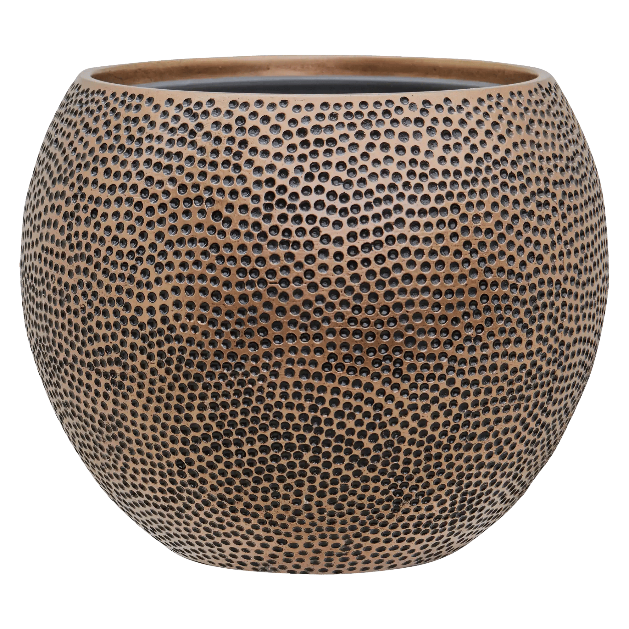 Opus Polystone Globe Planter + Liner | Hit Finish Indoor Plant Pot