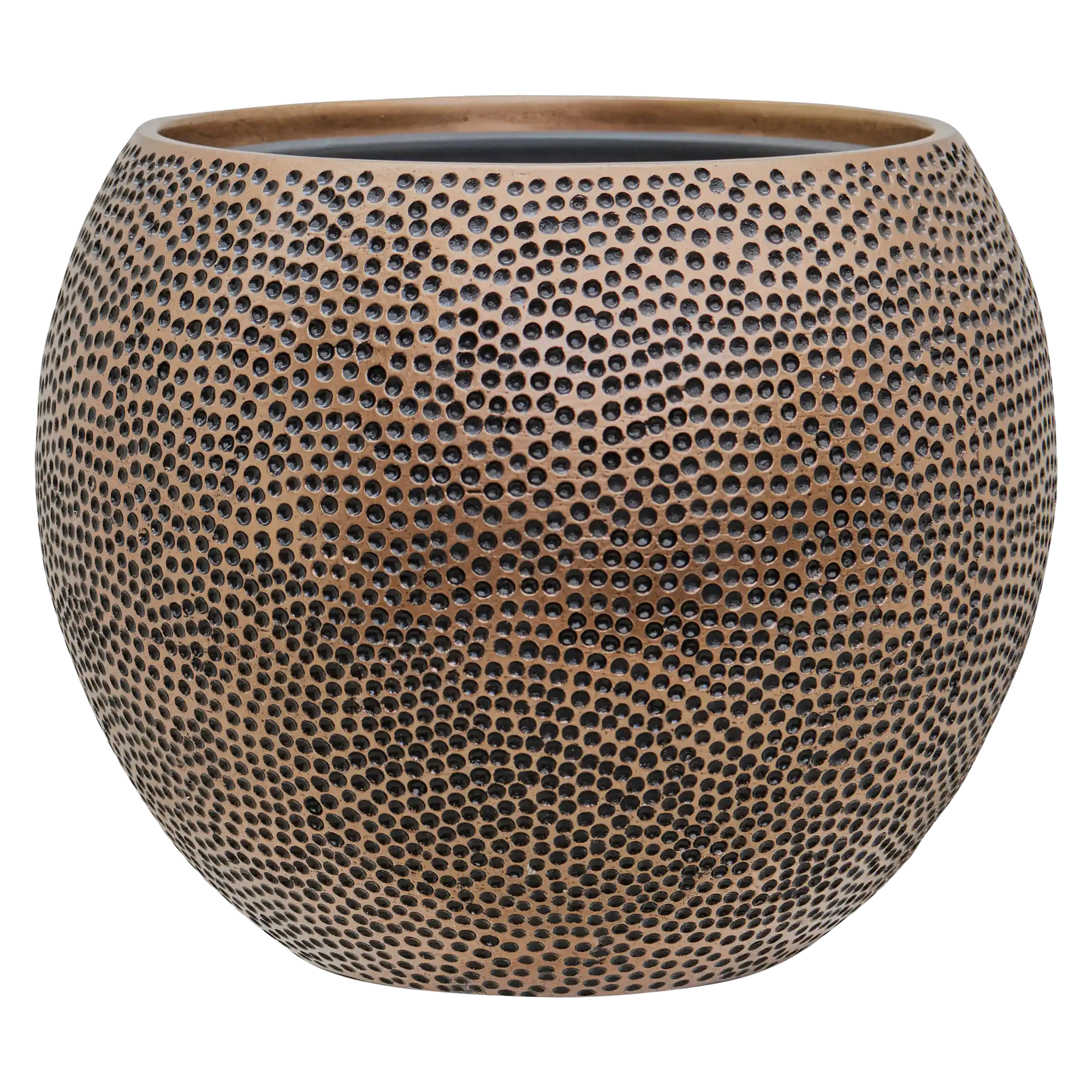 Opus Polystone Globe Planter + Liner | Hit Finish Indoor Plant Pot