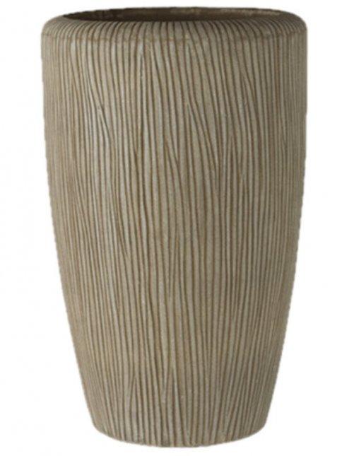 Composits Twist Vase Round Tall Planter Pot IN\OUT