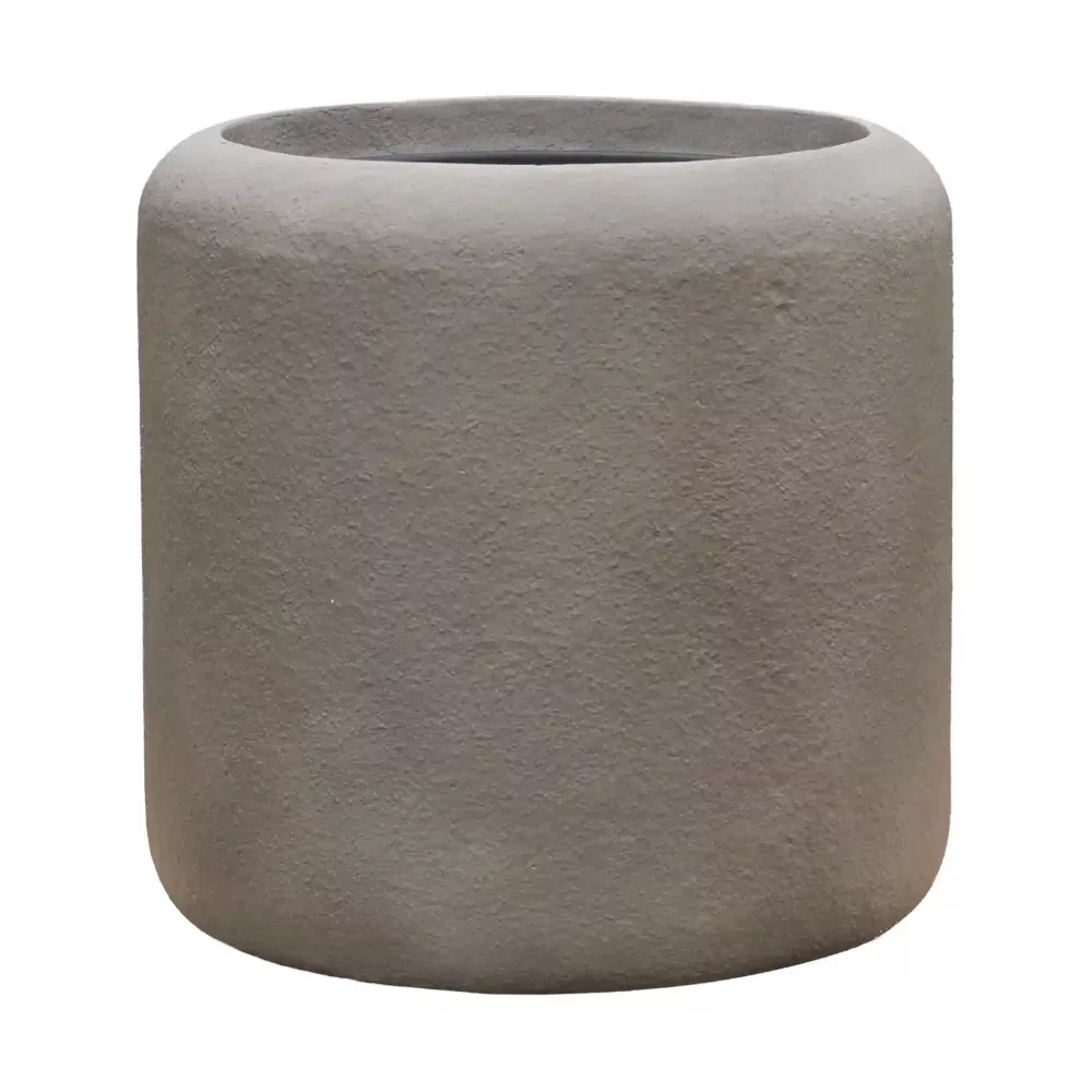 Nucast Cylinder Planter + Liner | Composite Indoor Plant Pot