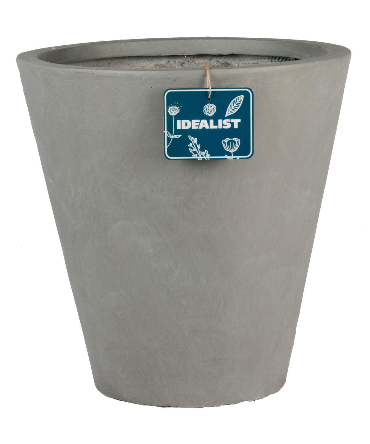 IDEALIST Lite Round Contemporary Light Concrete Planter