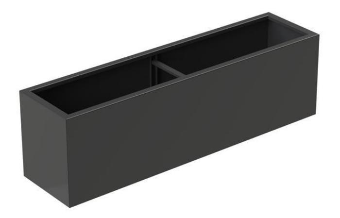 Florida Outdoor Aluminum Trough Planter