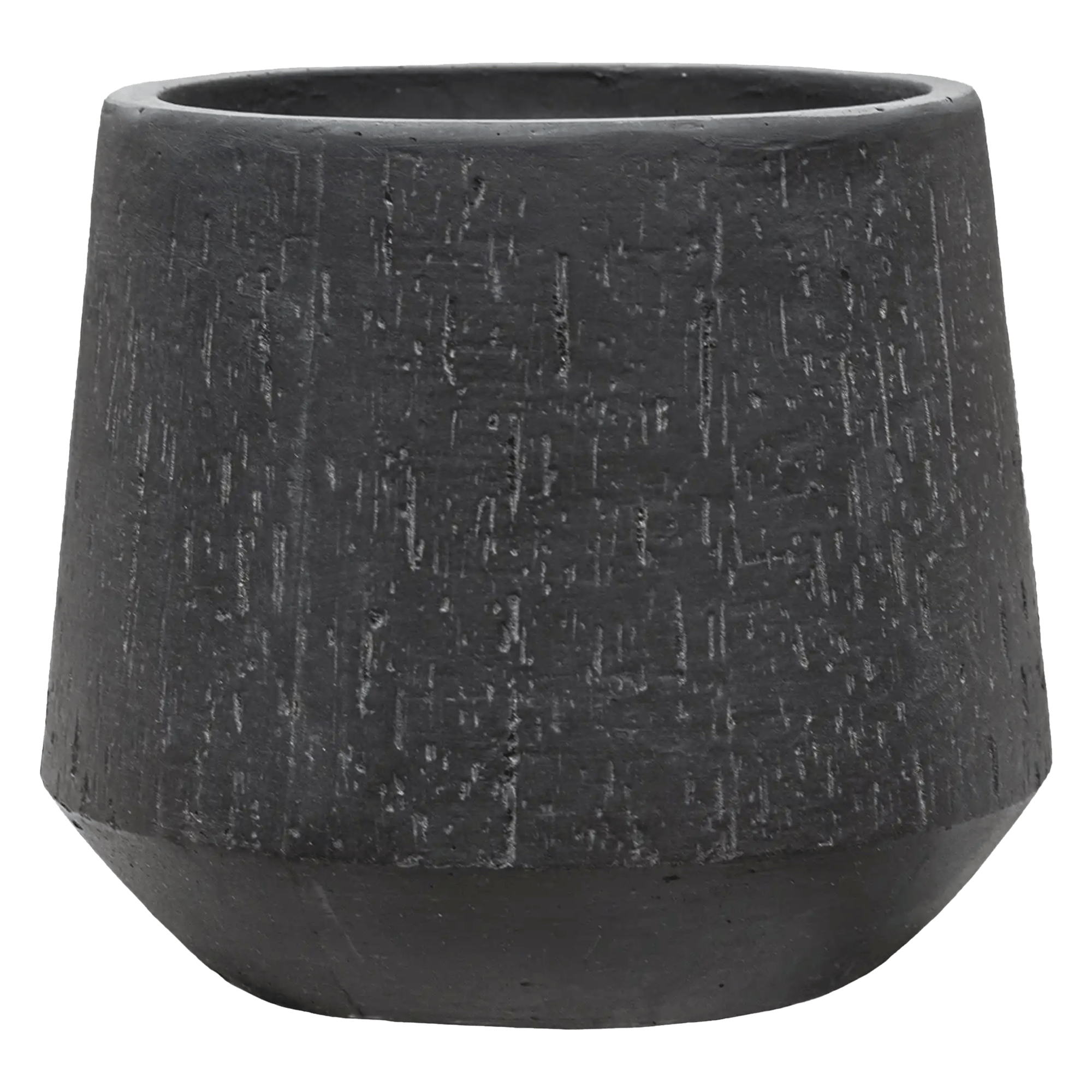 Raindrop Fibreclay Planter | Tapered Indoor and Outdoor Plant Pot