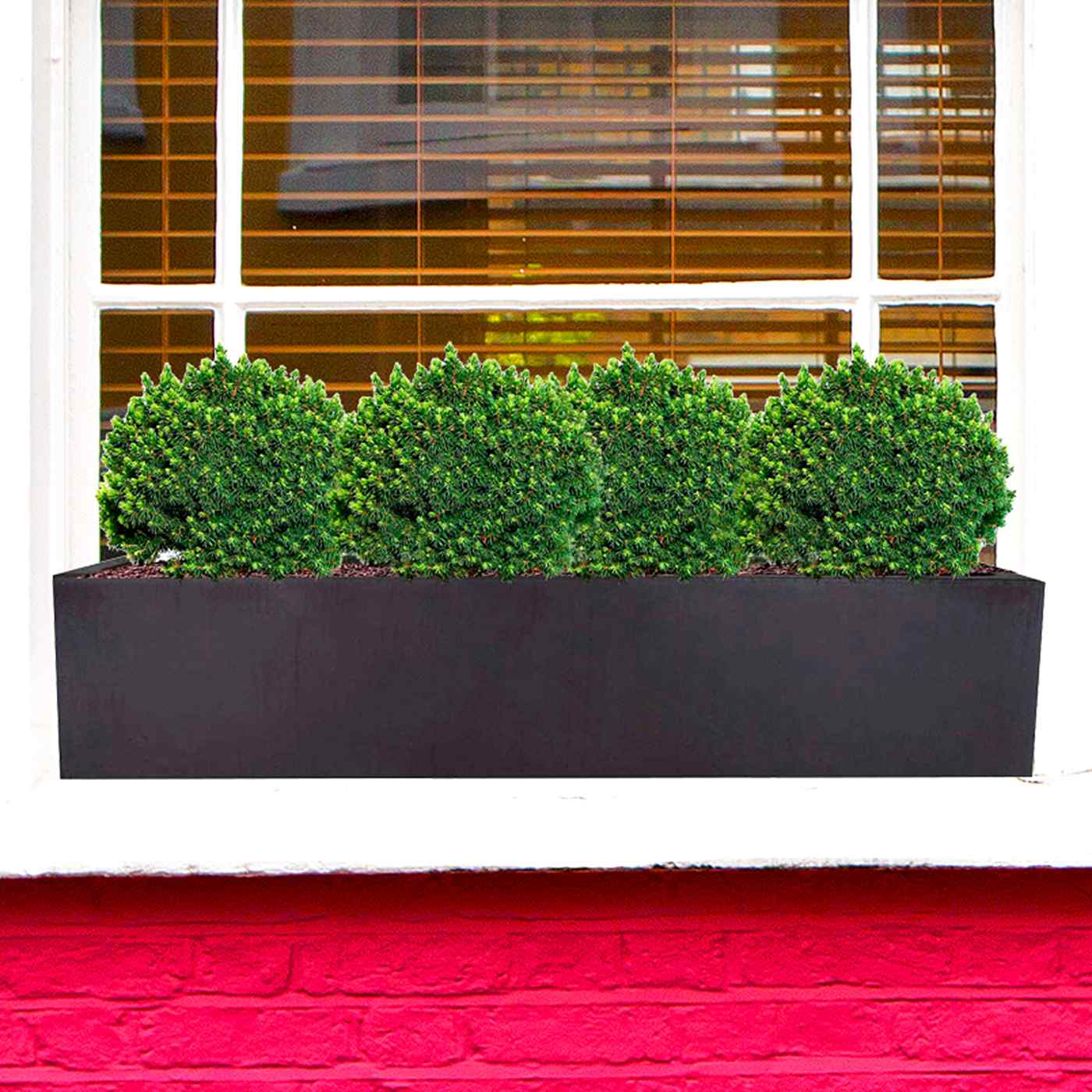 IDEALIST Lite Window Box Light Concrete Planter