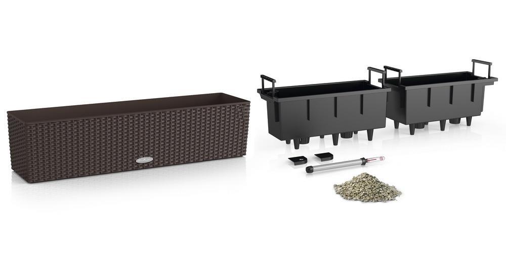 LECHUZA BALCONERA Cottage Trough Poly Resin Self-watering Planter