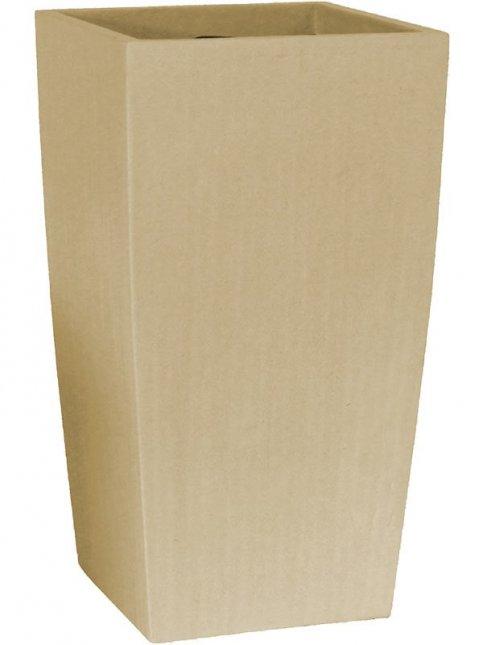 Composits Polystone Timeless Square Tall Indoor Planter Pot