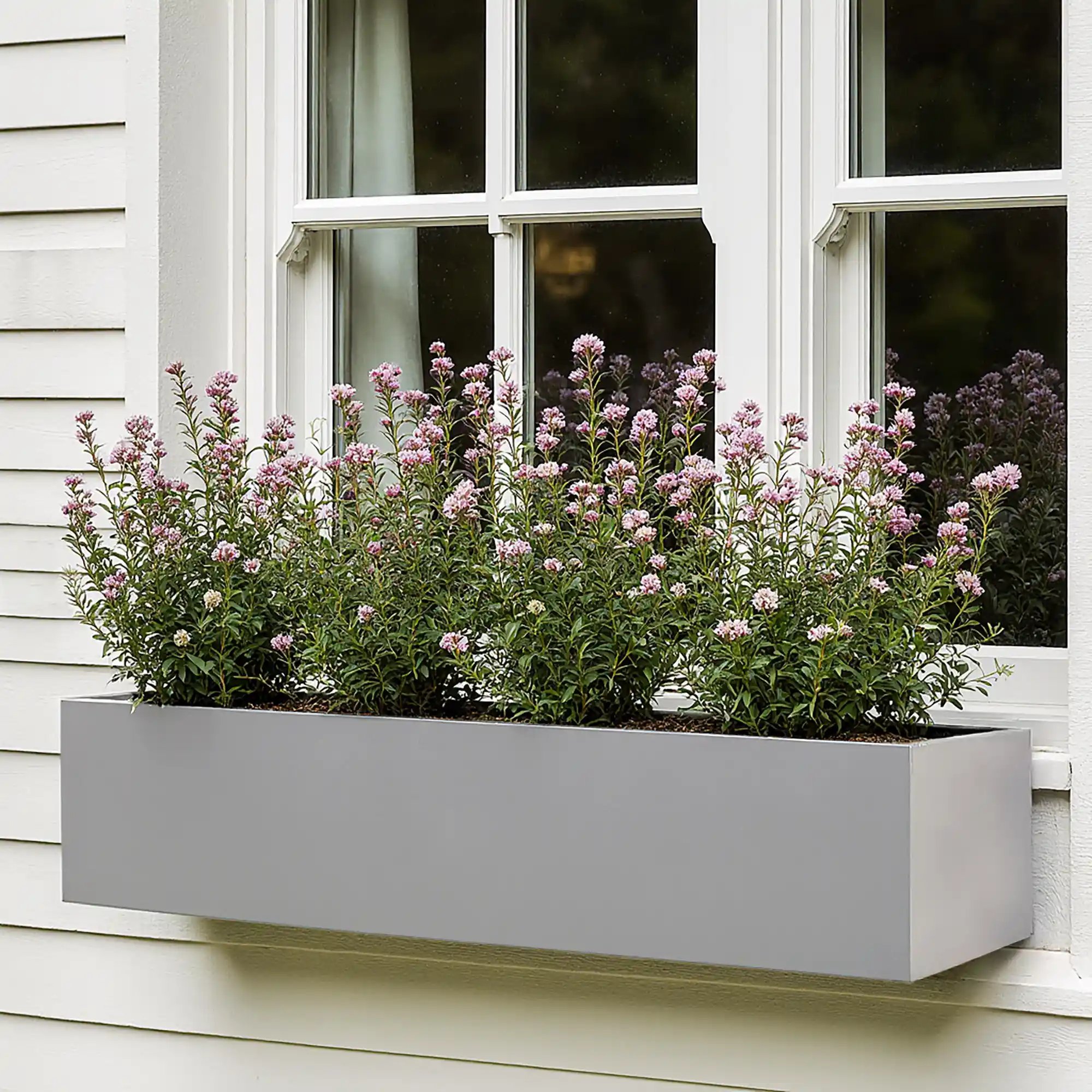 IDEALIST Lite Window Box Light Concrete Planter