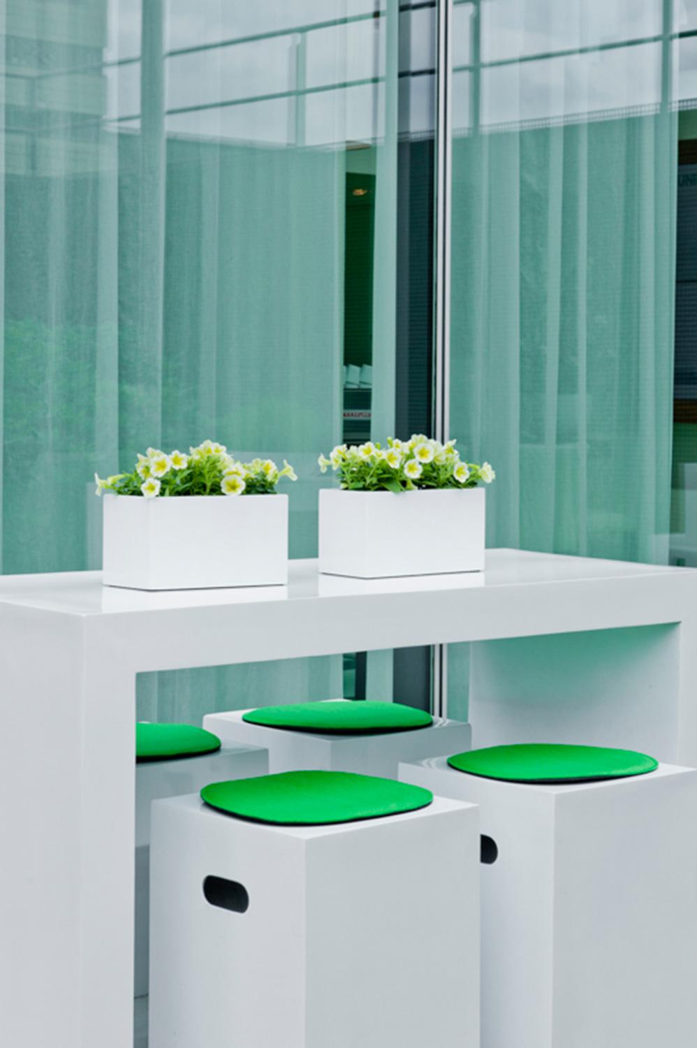 WINDOW BOX Fiberstone Planter by Idealist Premium Balcony Glossy