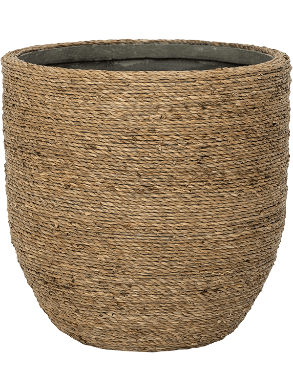 Bohemian Cody L Straw Grass Tall Planter