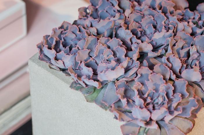 Square Fiberstone Planter by Idealist Premium BLOCK Glossy