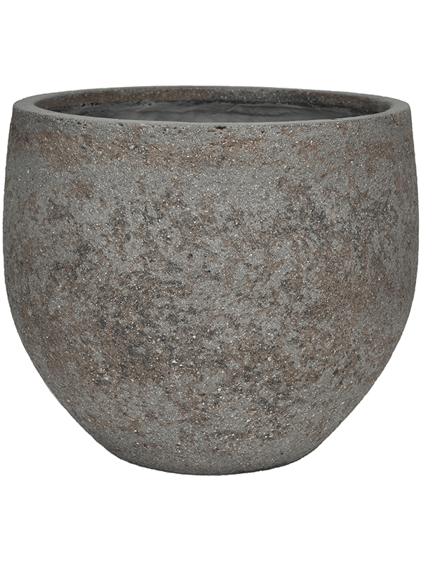 Cement & Stone Planter | Round Indoor and Outdoor Plant Pot