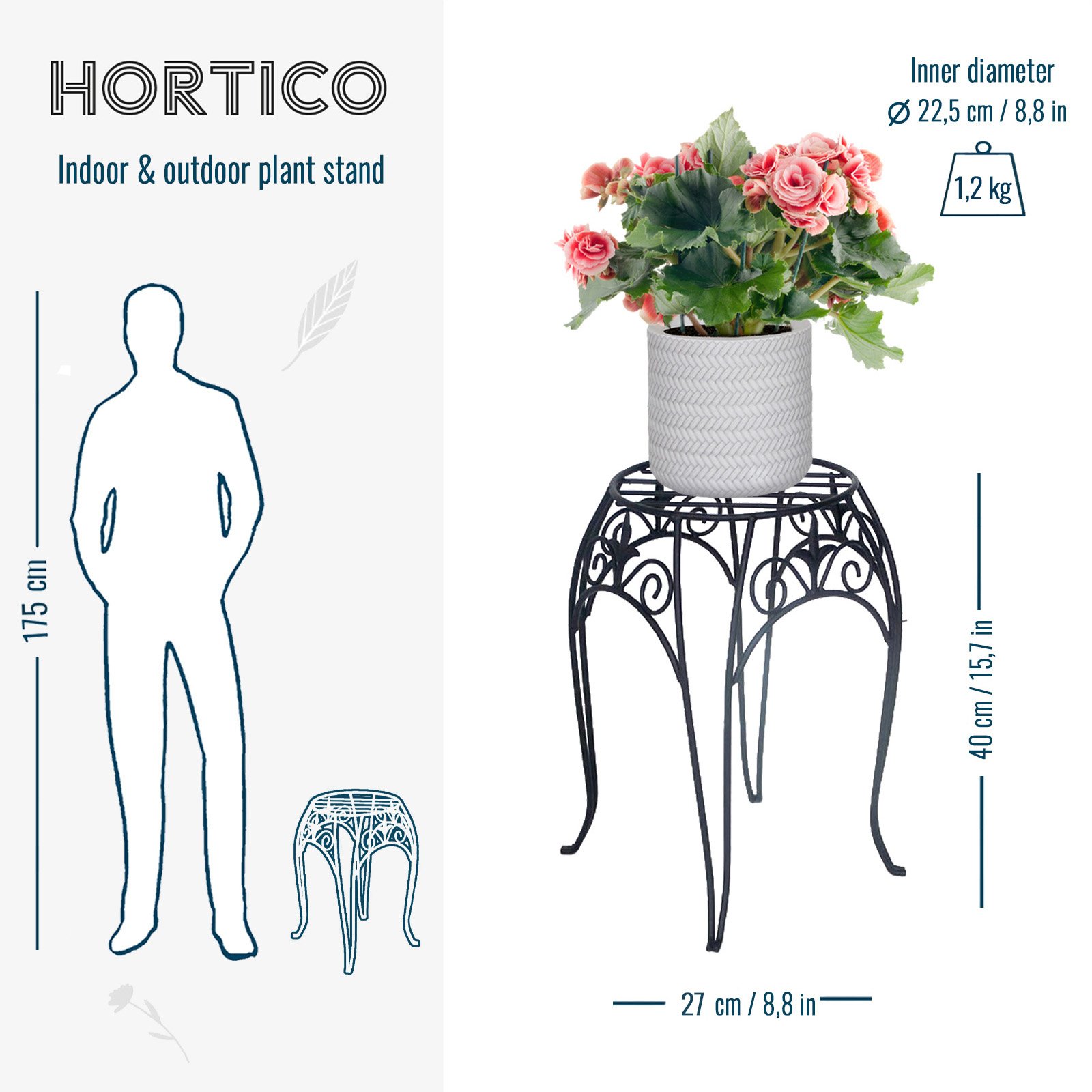 Classic Finial Plant Stand