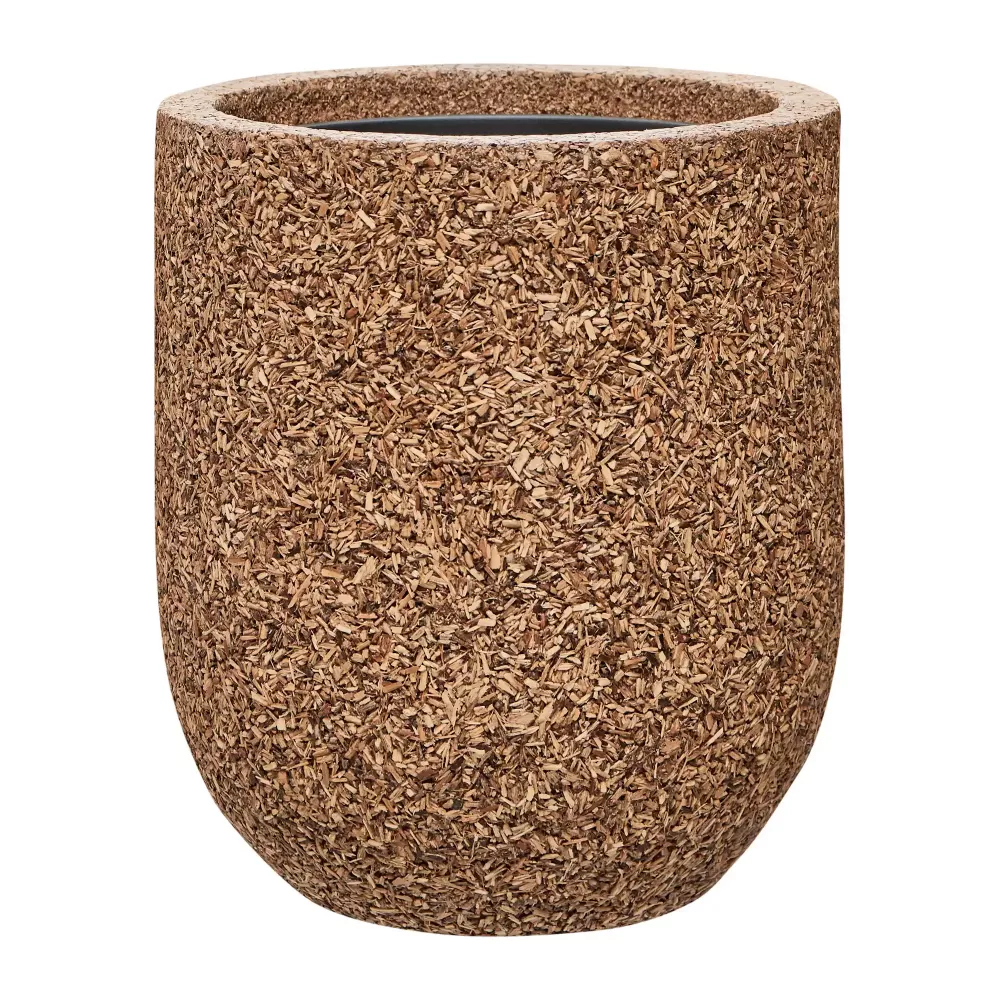 Naturescast Round Planter + Liner | Indoor Plant Pot