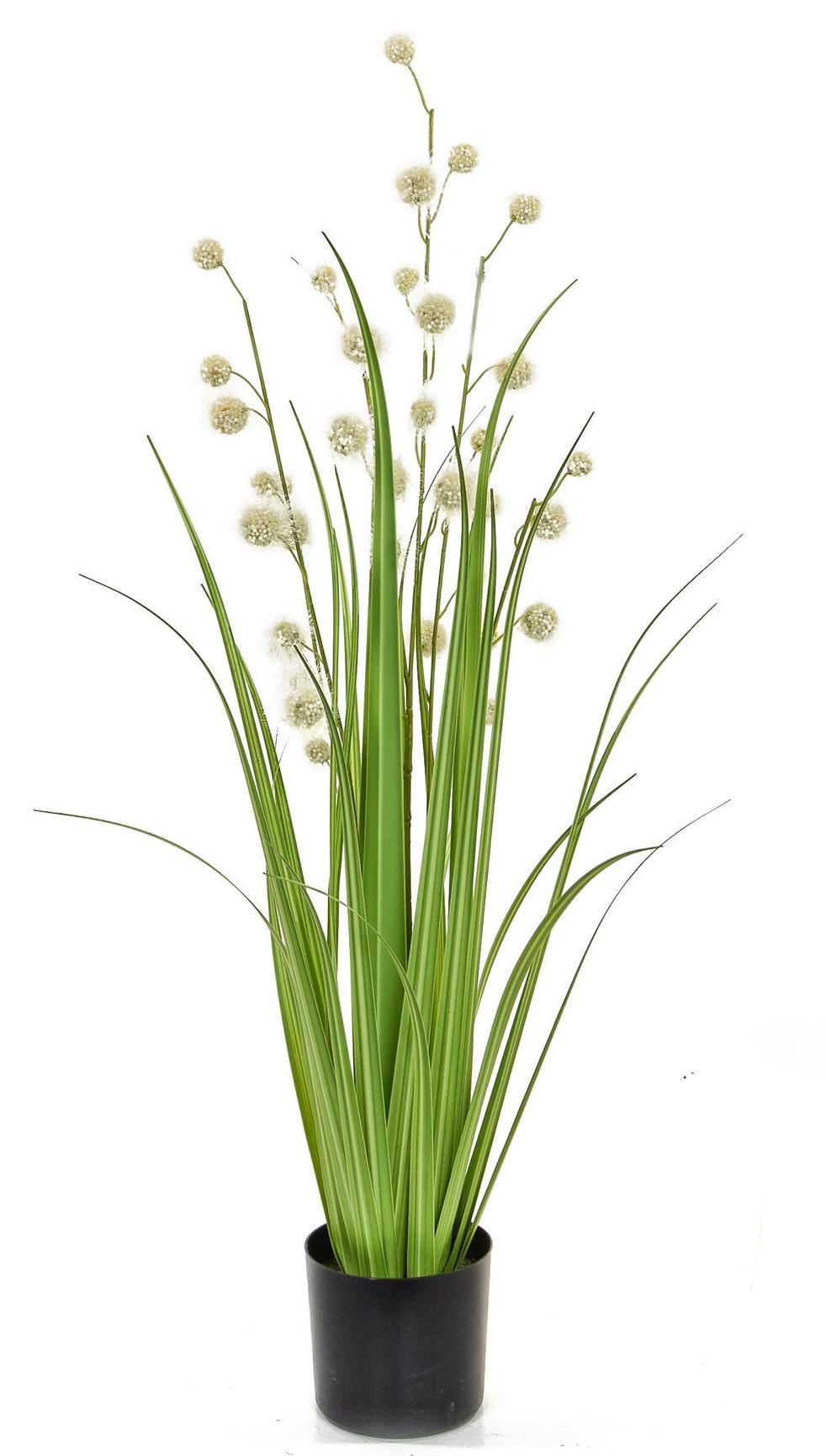 Pompom Artificial Grass Plant