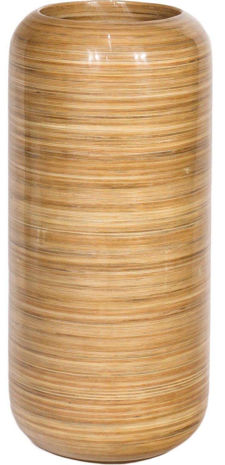 Vespucci Wicker Round Tall Polystone Indoor Planter