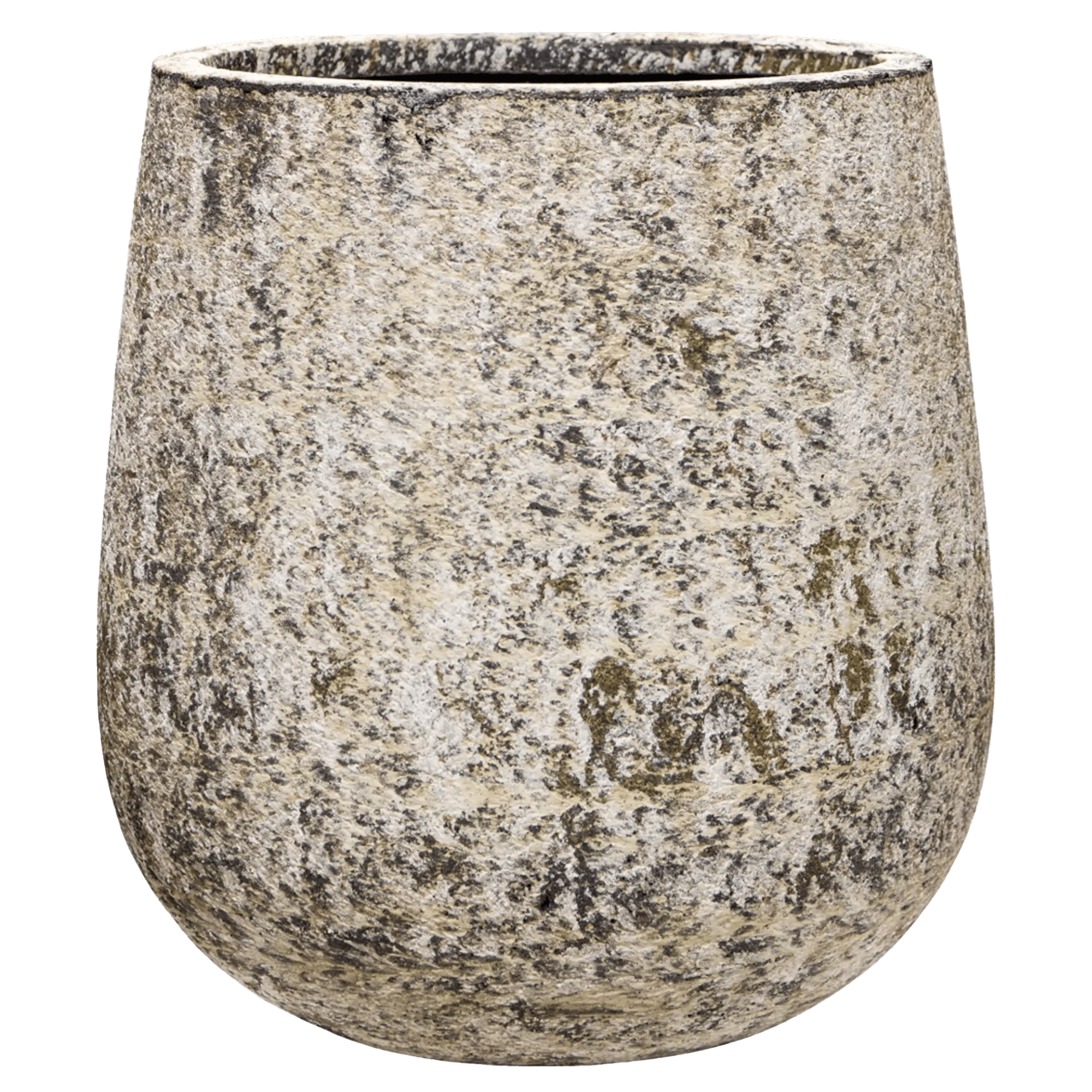 Atlas Round Planter | Fiberstone Indoor and Outdoor Plant Pot Vase