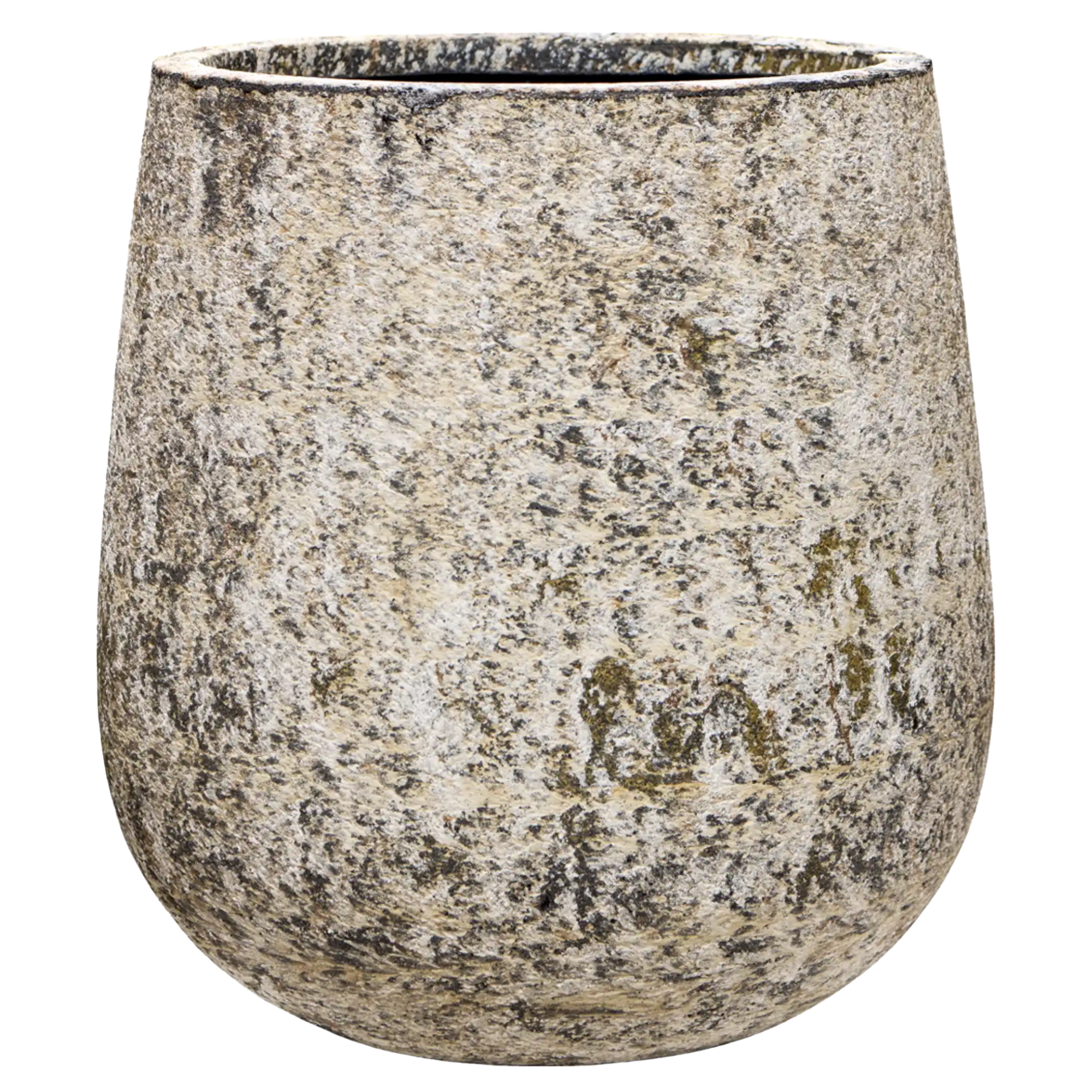 Atlas Round Planter | Fiberstone Indoor and Outdoor Plant Pot Vase