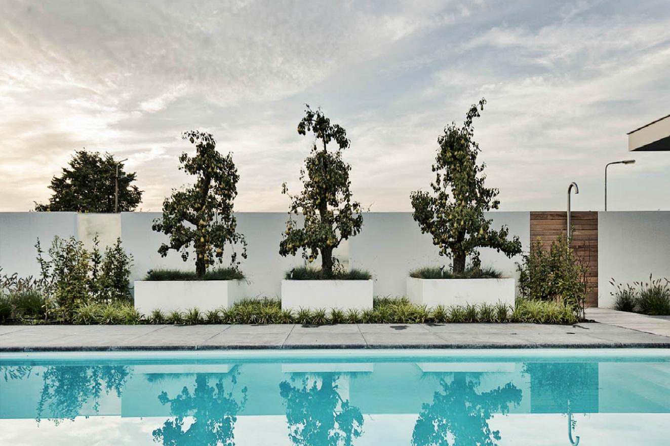 Florida Outdoor Aluminum Square Planter