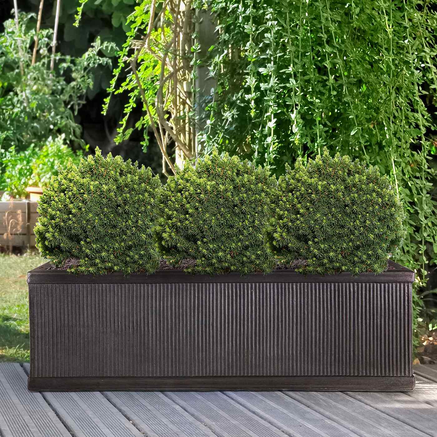IDEALIST Lite Vertical Ribbed Vintage Style Window Box